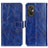 Custodia Portafoglio In Pelle Cover con Supporto K04Z per Xiaomi Redmi 11 Prime 4G Blu