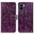 Custodia Portafoglio In Pelle Cover con Supporto K04Z per Xiaomi Redmi A1 Plus Viola