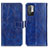 Custodia Portafoglio In Pelle Cover con Supporto K04Z per Xiaomi Redmi Note 10T 5G Blu