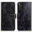 Custodia Portafoglio In Pelle Cover con Supporto K04Z per Xiaomi Redmi Note 11 4G (2022) Nero