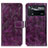 Custodia Portafoglio In Pelle Cover con Supporto K04Z per Xiaomi Redmi Note 11E Pro 5G Viola