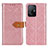 Custodia Portafoglio In Pelle Cover con Supporto K05Z per Xiaomi Mi 11T Pro 5G Rosa