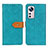 Custodia Portafoglio In Pelle Cover con Supporto K05Z per Xiaomi Mi 12 5G Verde