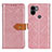 Custodia Portafoglio In Pelle Cover con Supporto K05Z per Xiaomi Redmi A1 Plus Rosa