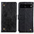 Custodia Portafoglio In Pelle Cover con Supporto K06Z per Google Pixel 7 Pro 5G