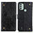 Custodia Portafoglio In Pelle Cover con Supporto K06Z per Nokia C31