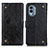 Custodia Portafoglio In Pelle Cover con Supporto K06Z per Nokia X30 5G