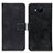 Custodia Portafoglio In Pelle Cover con Supporto K07Z per Nokia C20 Plus Nero