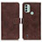 Custodia Portafoglio In Pelle Cover con Supporto K07Z per Nokia C31