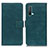 Custodia Portafoglio In Pelle Cover con Supporto K07Z per OnePlus Nord CE 5G Verde