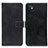 Custodia Portafoglio In Pelle Cover con Supporto K07Z per Wiko Y82 Nero