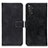 Custodia Portafoglio In Pelle Cover con Supporto K07Z per Xiaomi Redmi Note 11S 4G Nero