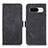 Custodia Portafoglio In Pelle Cover con Supporto K08Z per Google Pixel 8a 5G Nero