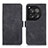 Custodia Portafoglio In Pelle Cover con Supporto K08Z per OnePlus 12 5G Nero