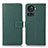 Custodia Portafoglio In Pelle Cover con Supporto K08Z per OnePlus Ace 5G Verde