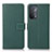 Custodia Portafoglio In Pelle Cover con Supporto K08Z per Oppo A74 5G Verde