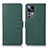 Custodia Portafoglio In Pelle Cover con Supporto K08Z per Xiaomi Mi 12T 5G Verde