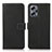 Custodia Portafoglio In Pelle Cover con Supporto K08Z per Xiaomi Redmi Note 11T Pro+ Plus 5G Nero