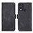 Custodia Portafoglio In Pelle Cover con Supporto K09Z per Nokia C22 Nero