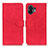 Custodia Portafoglio In Pelle Cover con Supporto K09Z per Nothing Phone 2 Rosso