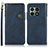 Custodia Portafoglio In Pelle Cover con Supporto K09Z per OnePlus 10 Pro 5G Blu