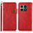 Custodia Portafoglio In Pelle Cover con Supporto K09Z per OnePlus 10 Pro 5G Rosso