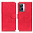 Custodia Portafoglio In Pelle Cover con Supporto K09Z per OnePlus Nord N300 5G Rosso