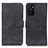 Custodia Portafoglio In Pelle Cover con Supporto K09Z per Oppo A55S 5G Nero