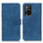 Custodia Portafoglio In Pelle Cover con Supporto K09Z per Oppo A94 5G Blu