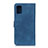 Custodia Portafoglio In Pelle Cover con Supporto K09Z per Oppo Find X3 Pro 5G Blu