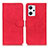 Custodia Portafoglio In Pelle Cover con Supporto K09Z per Oppo Reno7 A Rosso