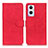 Custodia Portafoglio In Pelle Cover con Supporto K09Z per Oppo Reno7 Z 5G Rosso