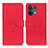 Custodia Portafoglio In Pelle Cover con Supporto K09Z per Oppo Reno9 5G Rosso