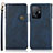 Custodia Portafoglio In Pelle Cover con Supporto K09Z per Xiaomi Mi 11T 5G Blu