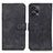 Custodia Portafoglio In Pelle Cover con Supporto K09Z per Xiaomi Redmi Note 12 Turbo 5G Nero