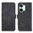 Custodia Portafoglio In Pelle Cover con Supporto K10Z per OnePlus Nord 3 5G Nero