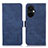 Custodia Portafoglio In Pelle Cover con Supporto K10Z per OnePlus Nord CE 3 5G Blu