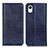 Custodia Portafoglio In Pelle Cover con Supporto K10Z per Samsung Galaxy A23e 5G Blu