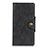 Custodia Portafoglio In Pelle Cover con Supporto L01 per Alcatel 3 (2019) Nero