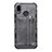 Custodia Portafoglio In Pelle Cover con Supporto L01 per Huawei P20 Lite Grigio