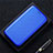 Custodia Portafoglio In Pelle Cover con Supporto L01 per Oppo A11s Blu