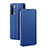 Custodia Portafoglio In Pelle Cover con Supporto L01 per Oppo K7 5G Blu