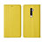 Custodia Portafoglio In Pelle Cover con Supporto L01 per Oppo Reno2 Giallo