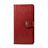 Custodia Portafoglio In Pelle Cover con Supporto L01 per Realme 5 Rosso