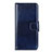 Custodia Portafoglio In Pelle Cover con Supporto L01 per Sony Xperia 5 II Blu