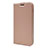 Custodia Portafoglio In Pelle Cover con Supporto L01 per Sony Xperia XA3 Ultra Oro Rosa