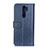 Custodia Portafoglio In Pelle Cover con Supporto L01 per Xiaomi Redmi 9 Prime India