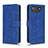 Custodia Portafoglio In Pelle Cover con Supporto L01Z per Asus ROG Phone 7 Blu