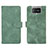 Custodia Portafoglio In Pelle Cover con Supporto L01Z per Asus ZenFone 8 Flip ZS672KS Verde