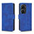 Custodia Portafoglio In Pelle Cover con Supporto L01Z per Asus Zenfone 9 Blu